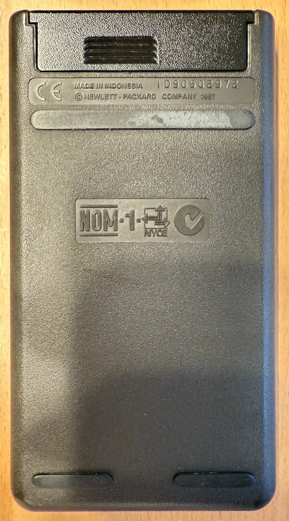 HP 10B (Financial) - back view